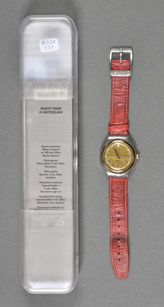 null Montre Swatch réf YGS402, modèle « Crowned head" / édition limitée / circa 1994...