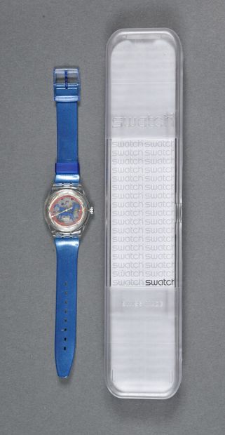 null Montre Swatch réf SAK123, modèle "Aniak" / Swatch automatique / édition spéciale...