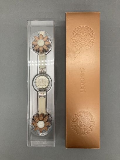 null Montre Swatch /PACKAGING AUX BOUGEOIRS/MODELE FEMININ/CIRCA 2005