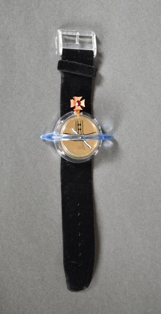 null Montre Swatch réf PWZ104, modèle "ORB design" by Vivienne Westwood / édition...