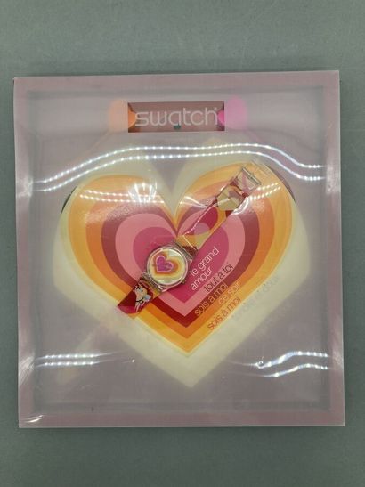 null Montre swatch réf GE107/MODELE AIMING FOR YOU HEART/CIRCA 2002