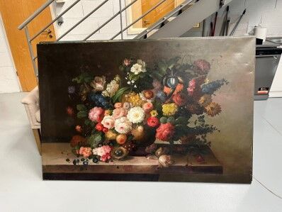 Composition florale. 

120 x 180 cm.

Provenance...