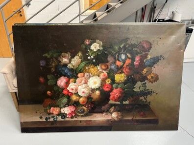 Composition florale. 

120 x 180 cm.

Provenance...