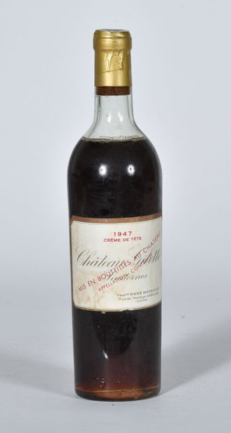 null 1 B CHÂTEAU GILETTE CREME DE TÊTE (H.E.+; e.t.h. to e.a.) Sauternes 1947
