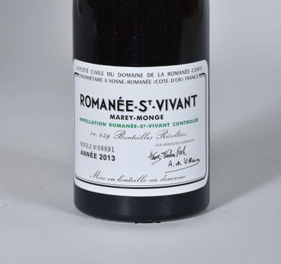null 1 B ROMANÉE SAINT-VIVANT (Grand Cru) (n°08891) Domaine de la Romanée Conti 2013.

VAT...