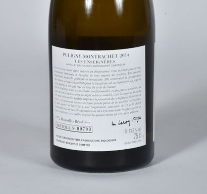 null 1 B PULIGNY-MONTRACHET LES ENSEIGNÈRES (3.5 cm; No. 793; 1773 bottles produced)...