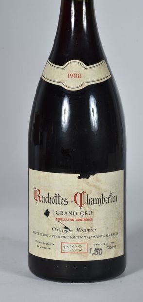 null 1 Mag RUCHOTTES-CHAMBERTIN (Grand Cru) (e.a; clm.s.) Domaine Christophe Roumier...