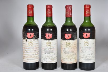 null 4 B CHATEAU MOUTON ROTHSCHILD (M.E.+; e.t.h; c.c. légères) GCC1 Pauillac 19...