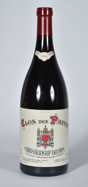 null 1 JERO CHÂTEAUNEUF DU PAPE Rouge (Caisse Bois d'origine) Clos des Papes 2014.

TVA...