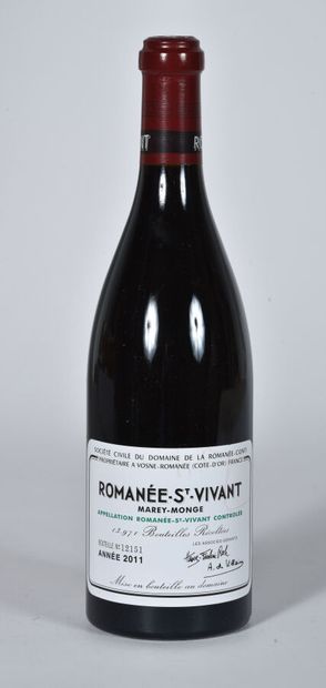 1 B ROMANÉE SAINT-VIVANT (Grand Cru) (n°12151)...