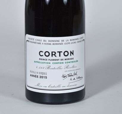 null 1 B CORTON (Grand Cru) (n°03201) Domaine de la Romanée Conti 2015.

TVA récupérable...