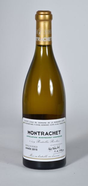 null 1 B MONTRACHET (Grand Cru) (n°01813) Domaine de la Romanée Conti 2015.

TVA...