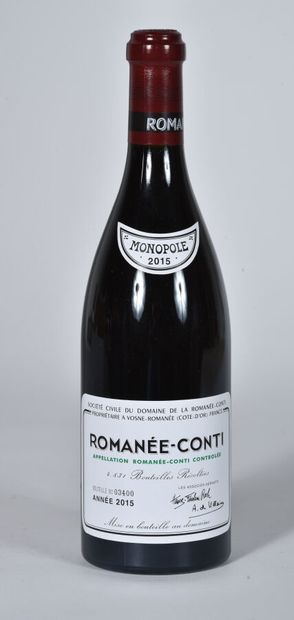 1 B ROMANÉE-CONTI (Grand Cru) (n°03400) Domaine...