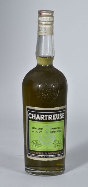 null 1 B CHARTREUSE VERTE TARRAGONE 75 cl 55% (with certificate of authenticity)...