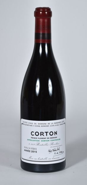 1 B CORTON (Grand Cru) (n°03201) Domaine...