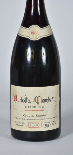 null 1 Mag RUCHOTTES-CHAMBERTIN (Grand Cru) (e.t.h; clm.s.) Domaine Christophe Roumier...