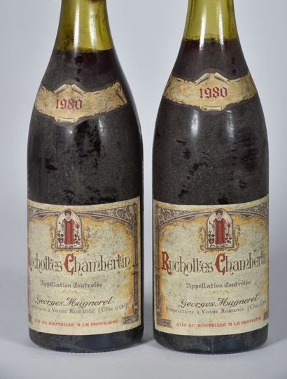 null 2 B RUCHOTTES-CHAMBERTIN (Grand Cru) (1 to 3; 1 to 3.5 cm; e.t.h; clm.s; 1 t.s....