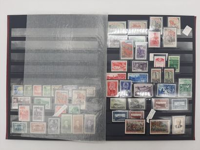 null A binder from Russia: almost all stamps are Luxe**. Good set from the 1930's...