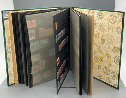 null Three binders: one miscellaneous, two binders of France with some good luxury...