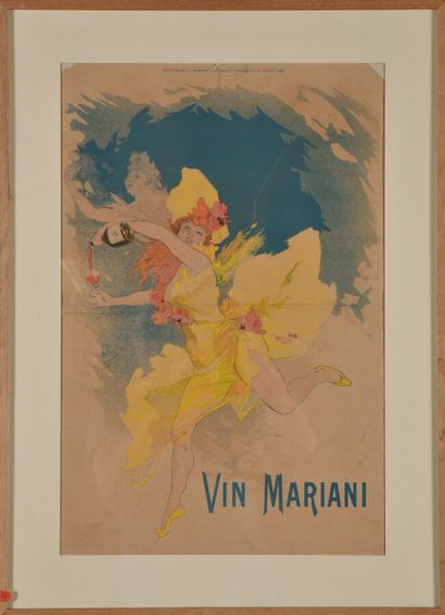 Jules CHÉRET (1836-1932)

Vin Mariani

Affichette...
