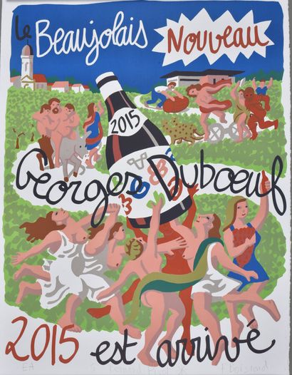 null François BOIROND (né en 1959)

Le Beaujolais nouveau de Georges Duboeuf est...