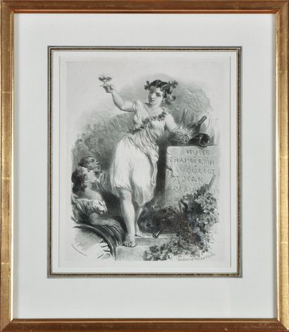 null Célestin François NANTEUIL (1813-1873)

Ensemble de trois lithographies sur...