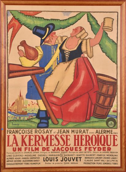 null Bernard LANCY (1892-1964)

La Kermesse héroïque (affiche du film de Jacques...