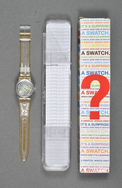 null Montre Swatch réf GK197, modèle « Spinning ball »/ édition spéciale « The Club...