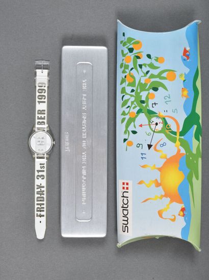 null Montre Swatch réf GK302, modèle "The Last Swatch of the Millennium" / édition...