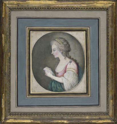 null FRENCH SCHOOL
In the taste of the second half of the 18th century.
Young woman...