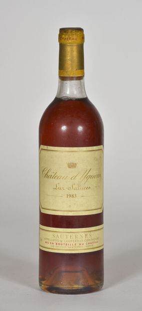 null 1 B CHÂTEAU D'YQUEM (T.L.B.+; e.t.h; c.s.) C1 Supérieur Sauternes 1983