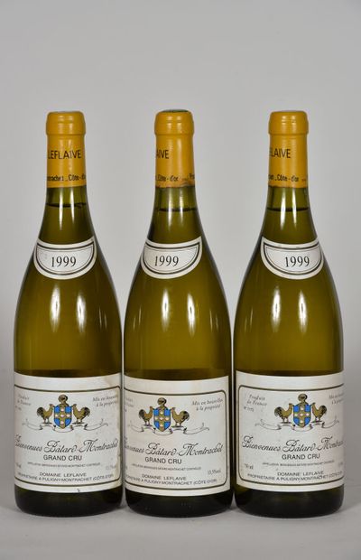 null 3 B BIENVENUES-BÂTARD-MONTRACHET (Grand Cru) (e.t.h; clm.s. légères; 2 c.s....