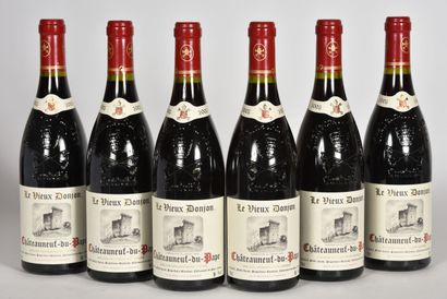 null 6 B CHÂTEAUNEUF DU PAPE Rouge Domaine le Vieux Donjon 2005

TVA récupérable...