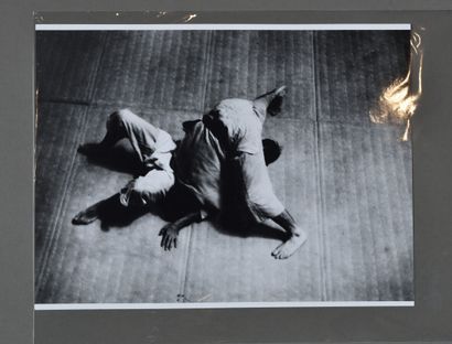 [Yves KLEIN]. Yves Klein performing a judo...