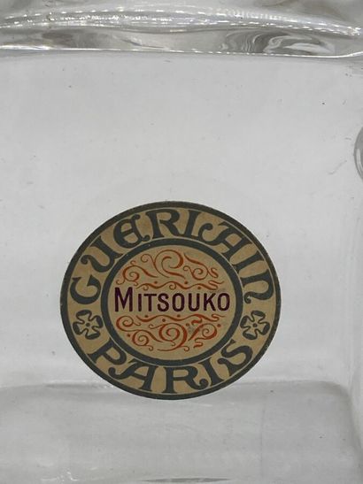 null GUERLAIN - "Mitsouko" - (1919)
Flacon en cristal massif incolore pressé moulé...