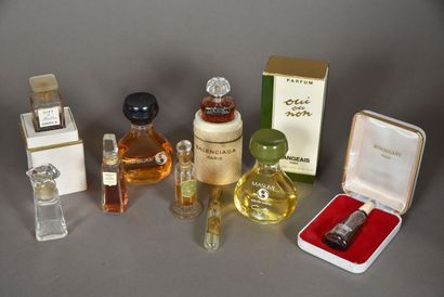 null Divers parfumeurs, années 1960/1970
Lot comprenant deux flacons d'eau de toilette...
