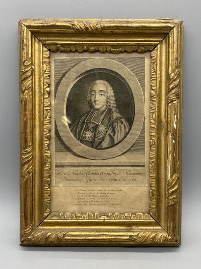 Portrait de René Nicolas Charles MAUPEOU,...