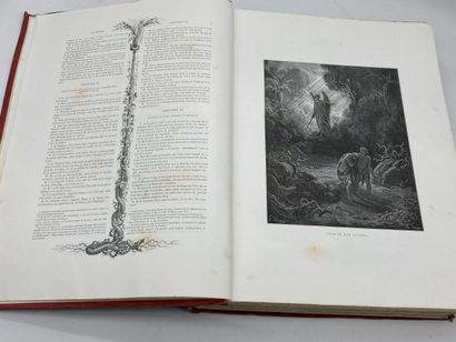 null La Sainte Bible avec les dessins de Gustave DORE, Alfred Mame et fils éditeurs....