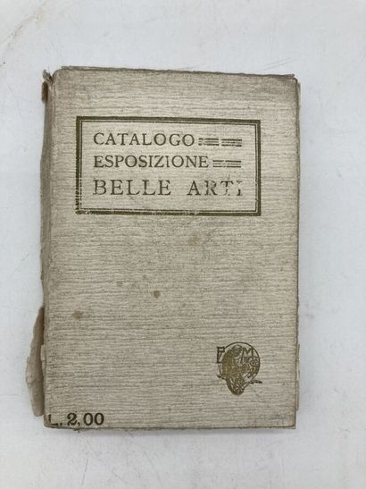 null Lot de catalogues d'exposition comprenant : 
Catalogue du neuvième salon de...