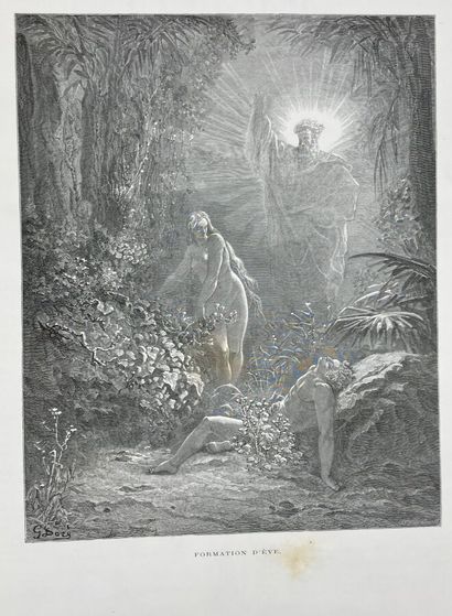 null La Sainte Bible avec les dessins de Gustave DORE, Alfred Mame et fils éditeurs....