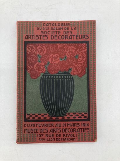 null Lot de catalogues d'exposition comprenant : 
Catalogue du neuvième salon de...