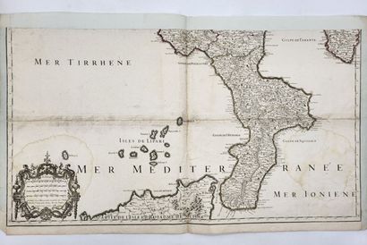 null HUBERT JAILLOT géographe ordinaire du roy
(France, XVIIIe siècle)
Le Royaume...