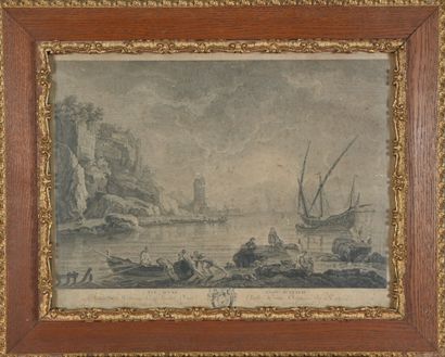 After Joseph VERNET (1714-1789)
View of a...