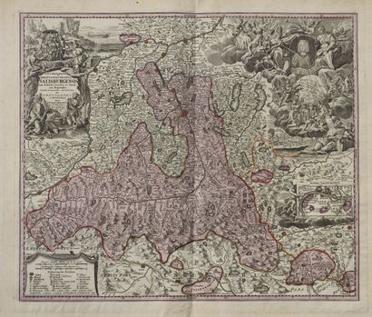 JEAN-BAPTISTE HOMANN (Germany 1664 - 1724)
Map...