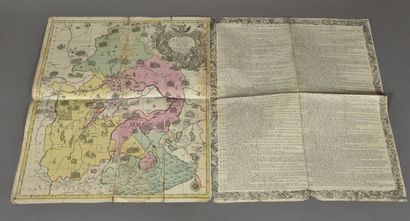 CONRAD LOTTER (Allemagne 1717 - 1777)
Carte...