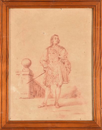 null FRENCH SCHOOL 
In the taste of the second half of the 17th century. 
Portrait...