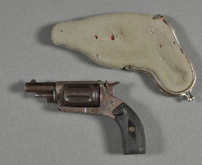 Bulldog type revolver, stamped with the letters...