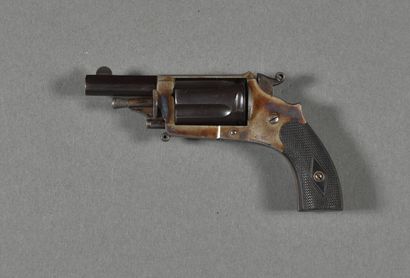 null 5-shot Bulldog type revolver, marked "Acier Fondu, Cal. 5,5", Liège hallmarks...