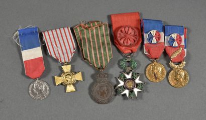 Order of the LEGION D'HONNEUR 1870, knight,...