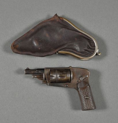 Hammerless type revolver, stamped 